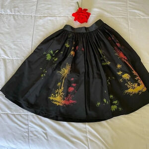 Raquel Allegra tree midi skirt